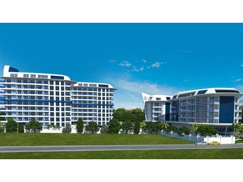 Wohnung Penthaus Alanya Zentral Luxus Modern Strand Meer