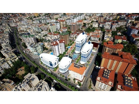 Wohnung Penthaus Alanya Zentral Luxus Modern Strand Meer