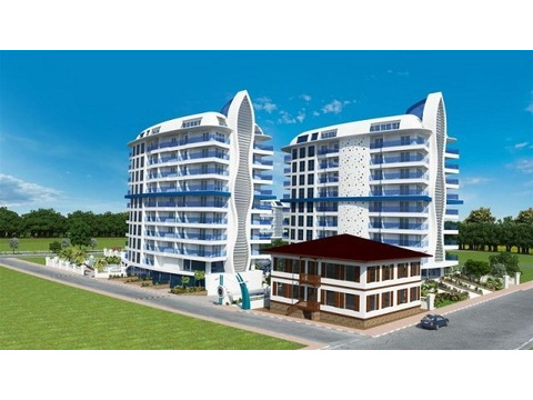 Wohnung Penthaus Alanya Zentral Luxus Modern Strand Meer