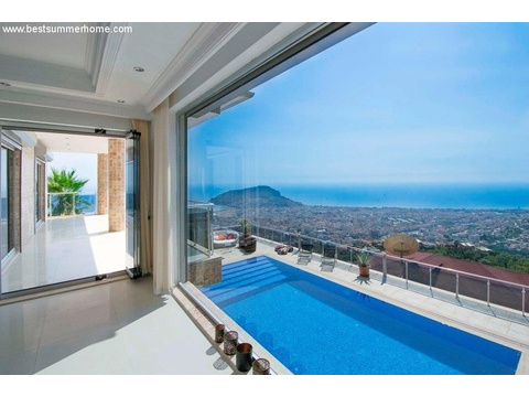 Villa kaufen in Bektaş Mh., 600 m² Grundstück, 260 m² Wohnfläche, 6 Zimmer