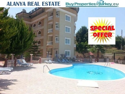 Wohnung kaufen in Alanya Cumhuriyet Mh., 60 m² Wohnfläche, 2 Zimmer