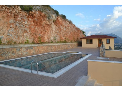 Super Luxus Duplex Wohnung mit fantastischem Blick auf Alanya