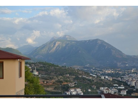 Super Luxus Duplex Wohnung mit fantastischem Blick auf Alanya
