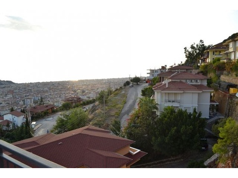 Super Luxus Duplex Wohnung mit fantastischem Blick auf Alanya
