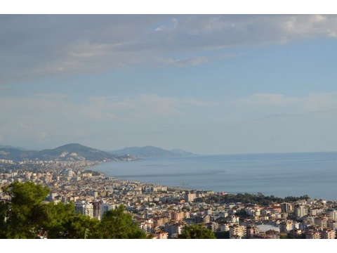 Super Luxus Duplex Wohnung mit fantastischem Blick auf Alanya