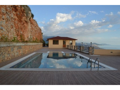 Super Luxus Duplex Wohnung mit fantastischem Blick auf Alanya