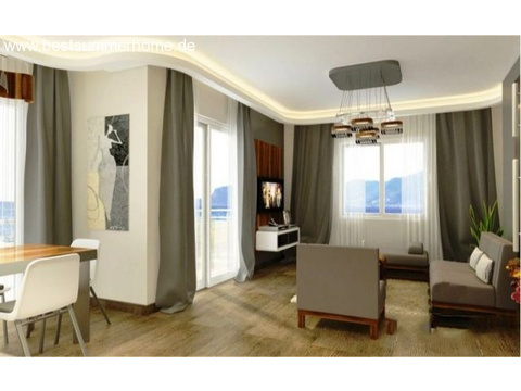 Neubauresidenz mit modernen Apartements in Alanya / Kestel