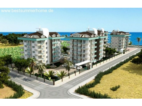 Neubauresidenz mit modernen Apartements in Alanya / Kestel