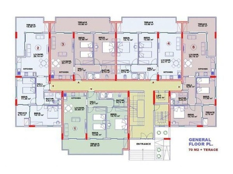 Wohnung kaufen in Alanya Cumhuriyet Mh., 112 m² Wohnfläche, 3 Zimmer