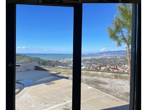 Blick aus dem Wohnzimmer