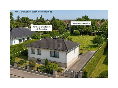 Einfamilienhaus kaufen in Berlin Rosenthal, mit Stellplatz, 989 m² Grundstück, 87 m² Wohnfläche, 4 Zimmer