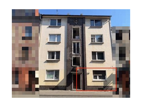 Erdgeschosswohnung kaufen in Duisburg, 40 m² Wohnfläche, 2 Zimmer