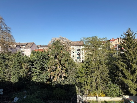 Ausblick vom Balkon