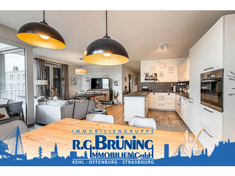 Dachgeschosswohnung mieten in Offenburg, 82 m² Wohnfläche, 3 Zimmer