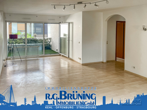 Etagenwohnung mieten in Kehl, 63 m² Wohnfläche, 2 Zimmer
