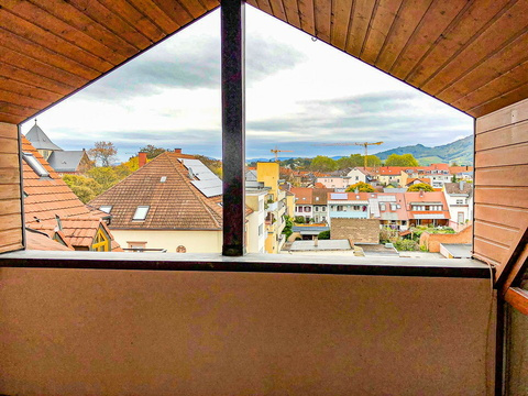 Loggia mit Ostausrichtung