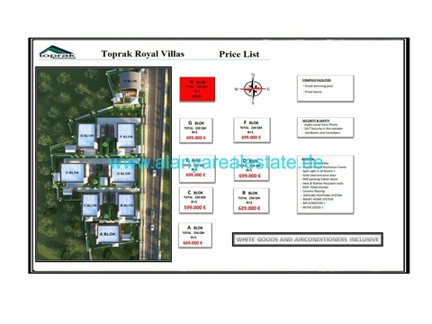 Preisliste Royal Villen 26.12.2021