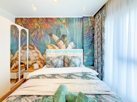 BEST OFFER Voll möblierte neue 2 Zimmer Wohnung mit Pool und Meerblick