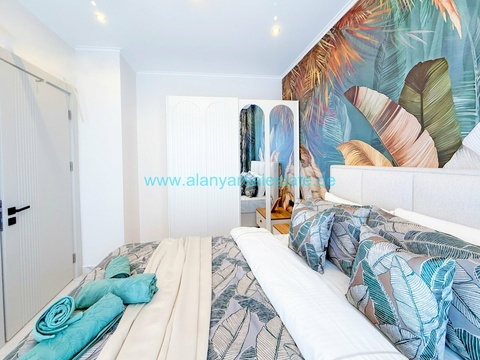 BEST OFFER Voll möblierte neue 2 Zimmer Wohnung mit Pool und Meerblick