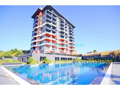 BEST OFFER Voll möblierte neue 2 Zimmer Wohnung mit Pool und Meerblick