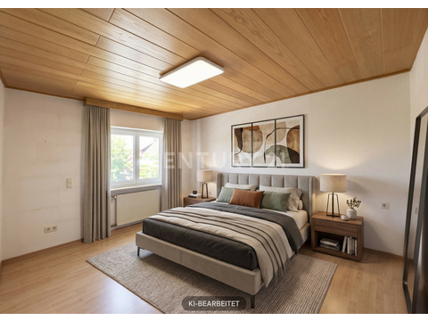 So könnte das Elternschlafzimmer später aussehen