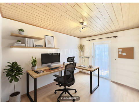 So könnte das mögliche Büro später aussehen