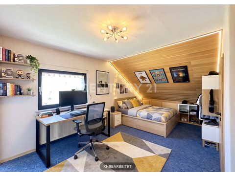 So könnte das Jugendzimmer später aussehen