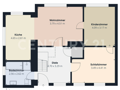 Grundriss Erdgeschoss