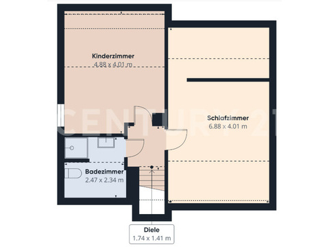 Grundriss Dachgeschoss