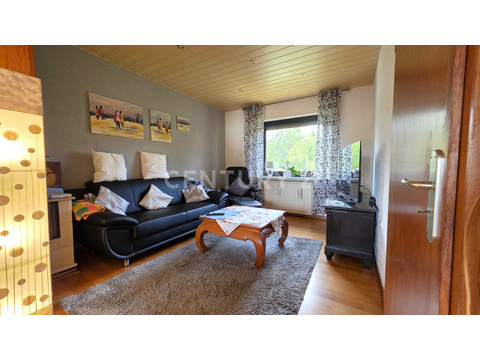Blick in das einladende Wohnzimmer