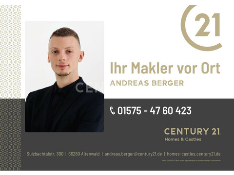 Herr Andreas Berger ist Ihr Ansprechpartner