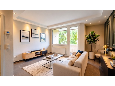 Visualisierungsmöglichkeit Wohnzimmer