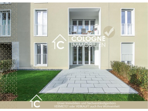 Terrassenwohnung mieten in Köln, mit Garage, 75 m² Wohnfläche, 2 Zimmer