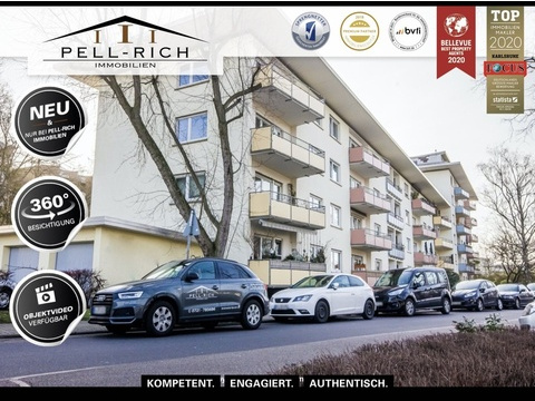 Etagenwohnung kaufen in Karlsruhe, mit Garage, 72 m² Wohnfläche, 3 Zimmer