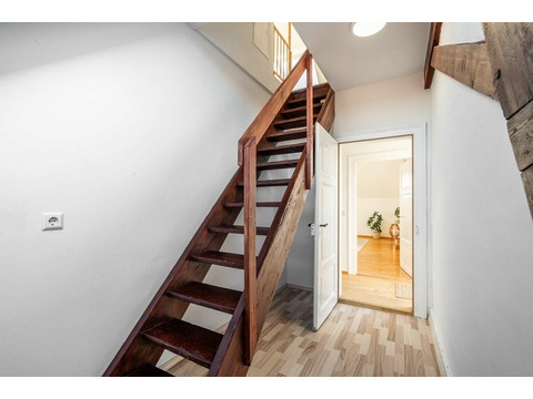 Treppe zum Dachspitz