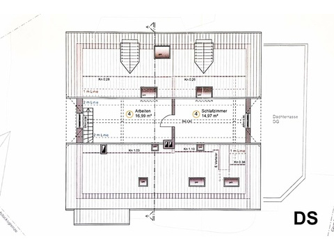 Grundriss Dachspitz