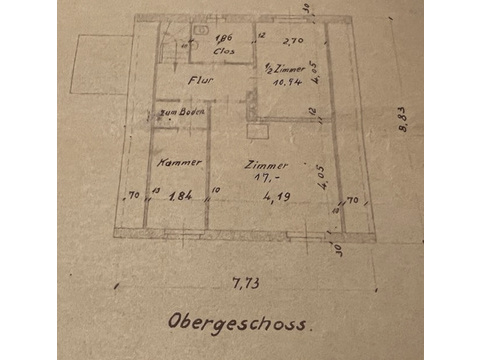 Grundriss OG (historisch)