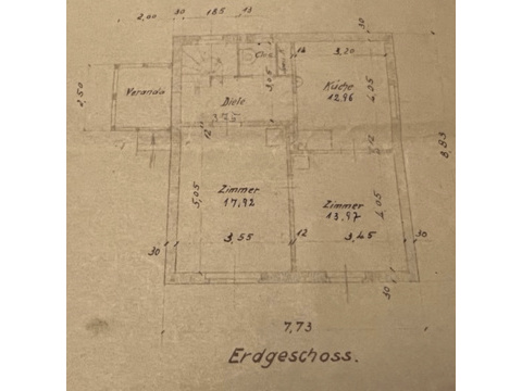 Grundriss EG (historisch)