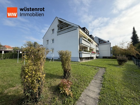 Rückansicht Garten
