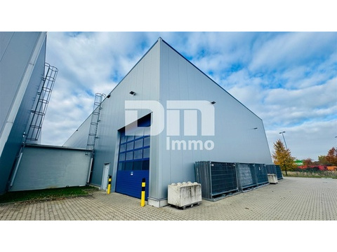 Rückansicht Halle / Haupttor 5x5 Meter