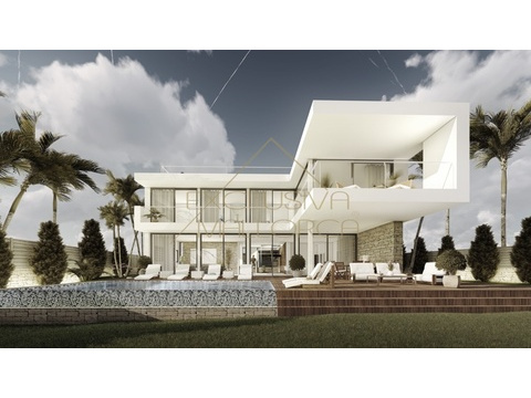 Villa kaufen in Calvià Cala Vinyes, 1.287 m² Grundstück, 450 m² Wohnfläche
