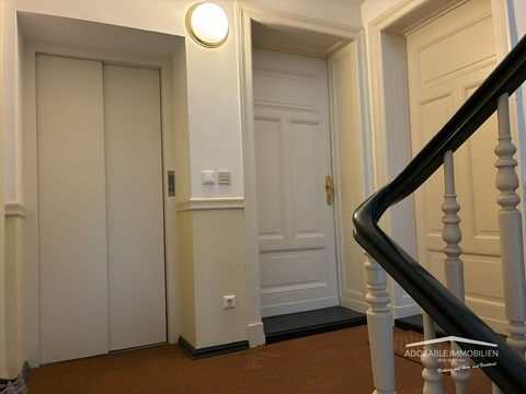 Aufzug bis vor die Wohnungstür