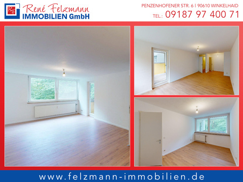 Etagenwohnung kaufen in Nürnberg, 50,25 m² Wohnfläche, 2 Zimmer