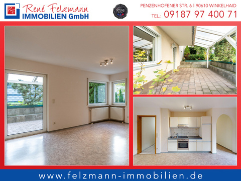 Souterrainwohnung mieten in Winkelhaid, 40 m² Wohnfläche, 1,5 Zimmer