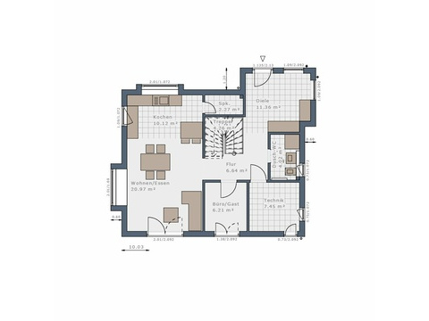 Grundriss Erdgeschoss