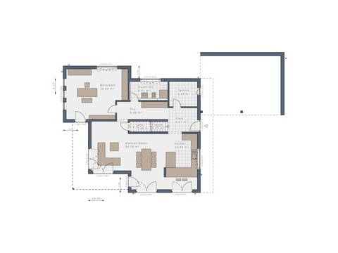 Grundriss Erdgeschoss