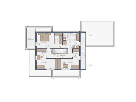 Grundriss Obergeschoss