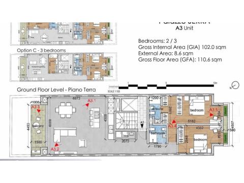 Reihenhaus kaufen, 110 m² Grundstück, 106 m² Wohnfläche, 4 Zimmer
