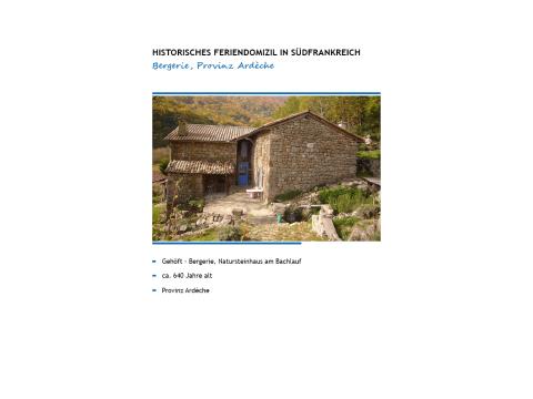 Ferienhaus kaufen in Aubenas, 8.819 m² Grundstück, 270 m² Wohnfläche, 5 Zimmer