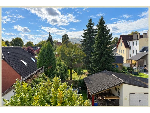 Ausblick aus Dachgeschoss